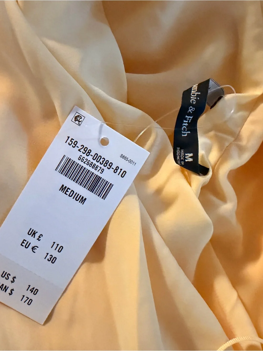 Abercrombie & Fitch satin look